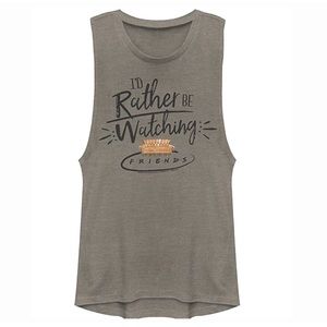 I’d Rather Be Watching Friends tank top. Size XL.